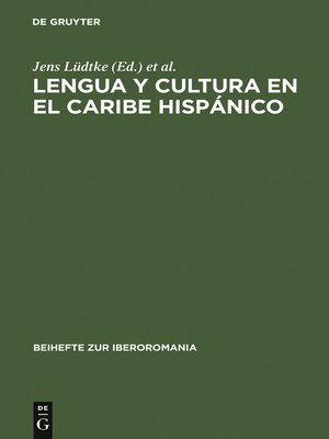 cover image of Lengua y cultura en el Caribe hispánico
